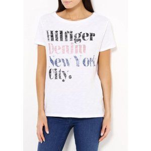 Tommy Hilfiger dámské bílé tričko Basic - XS (113)